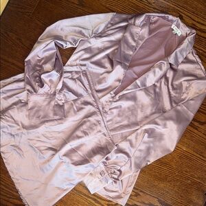 HYFVE Satin Mauve Blouse